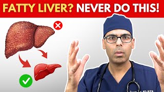 How to DETOX your FATTY liver without medications? | Harvard Trained Doctor Explains
