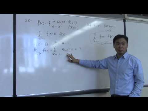 When is a piecewise function continuous?
