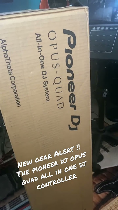 Unboxing the Pioneer Opus Quad DJ Controller - Prepare to Be Wowed!