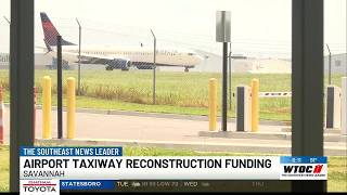 Millions in federal funding landed at Savannah/HHI Airport for taxiway reconstruction