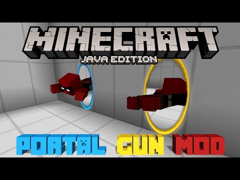 Portal + Minecraft? | Portal Gun Mod