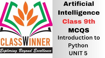 Artificial Intelligence Class 9th: MCQ Practice for Top Exam Performance | Master AI Concepts unit 5