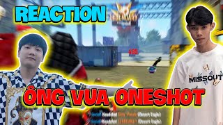 [FreeFire] REACTION: Ông Vua ONESHOT 1 Vs 6 Sever Việt Nam