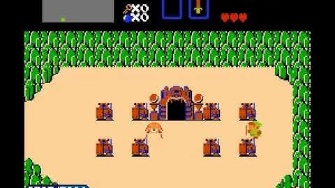 NES: The Legend of Zelda screen scrolling tutorial with input display and examples.