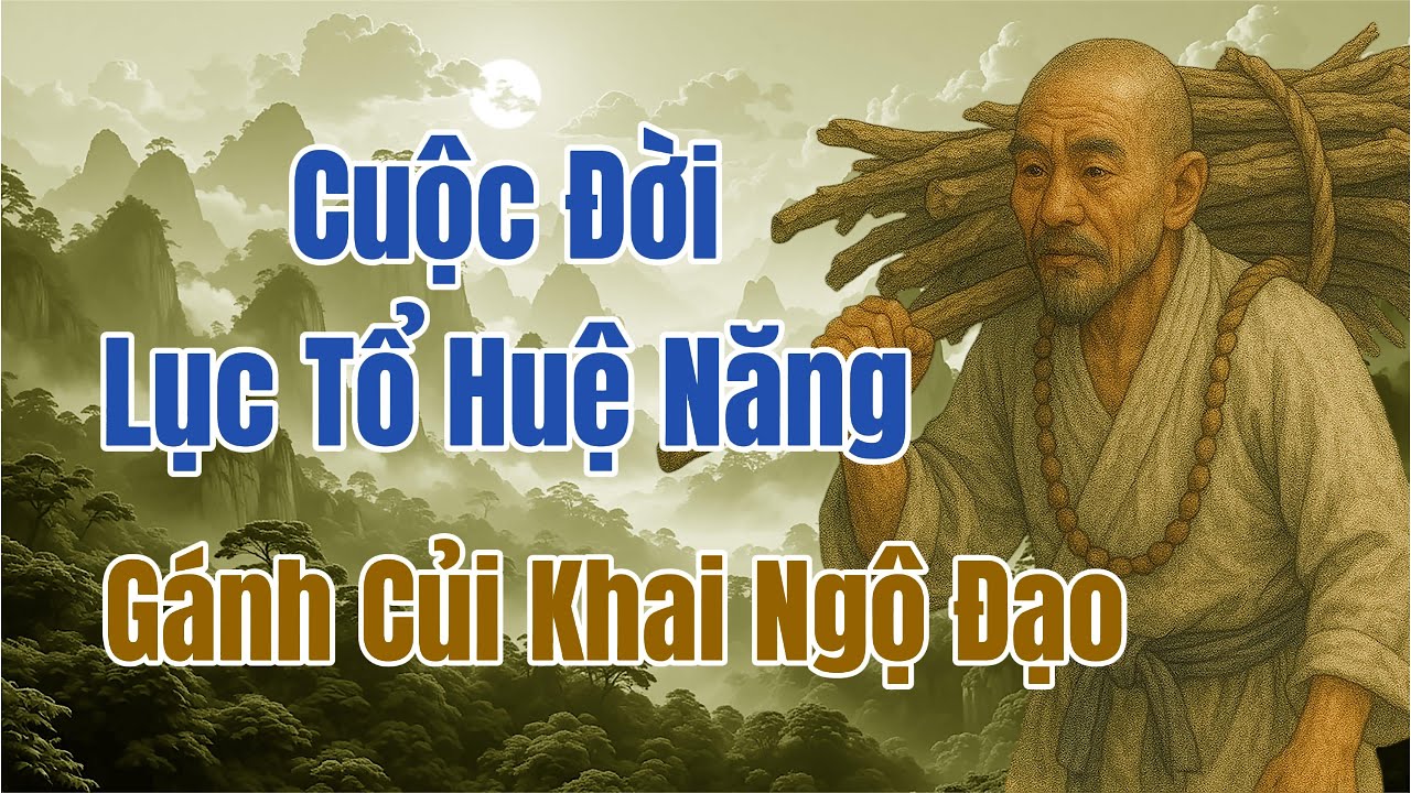 Cuộc Đời Lục Tổ Huệ Năng – Người Gánh Củi Thành Tổ Thiền Tông | Giảng Giải Phật Pháp Ứng Dụng