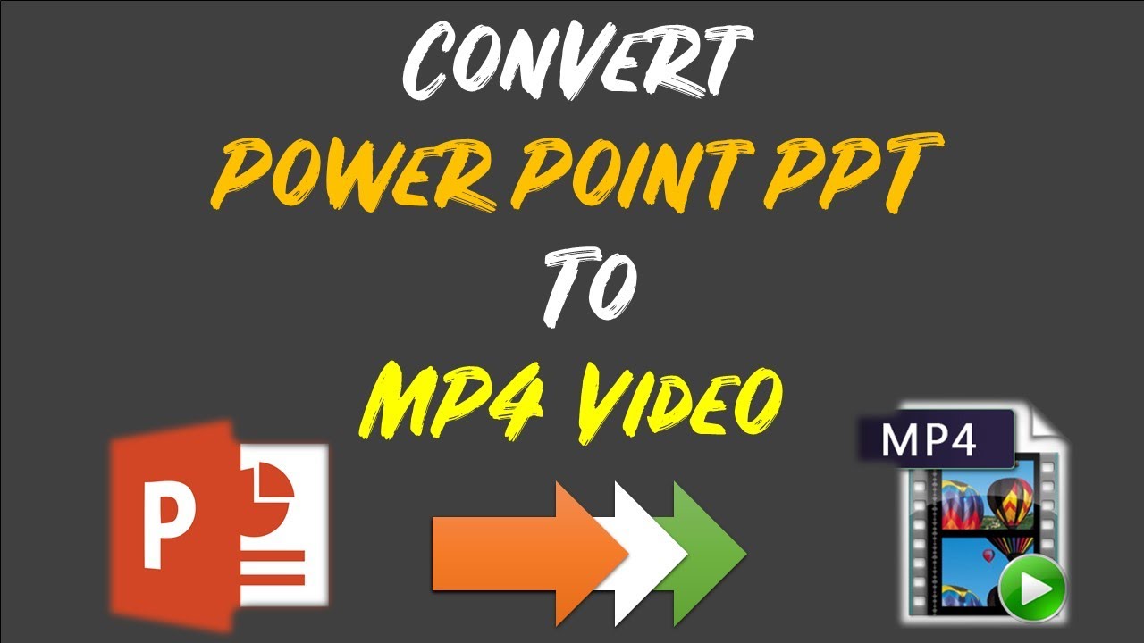 How to Convert GIF to MP4 in PowerPoint Tutorial