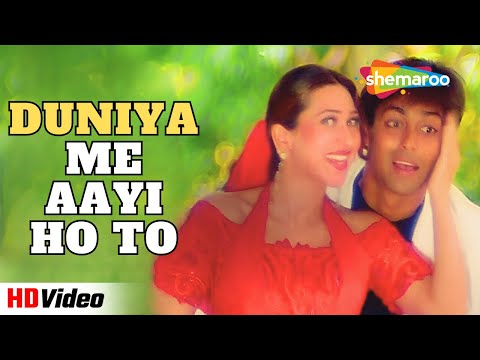 Kumar Sanu - Duniya Me Aayi Ho To | Judwaa | Salman Khan, Karishma Kapoor | Kumar Sanu | 90's Romantic Songs