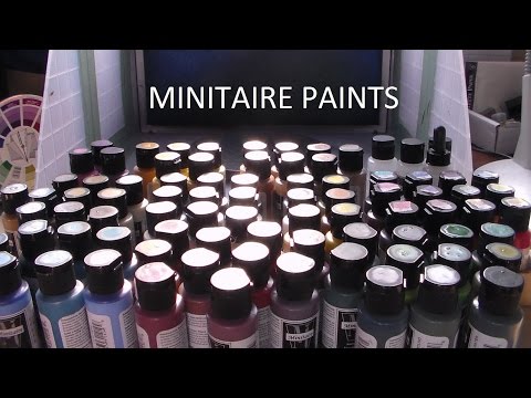 Minitaire Paint Chart