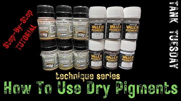 How to Use Dry Pigments | Superior Scale Modelling Weathering Results Made Easy