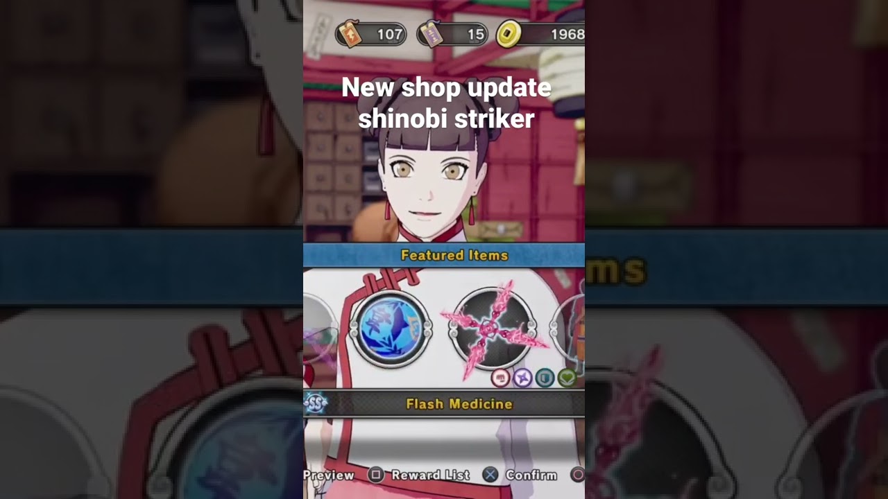 NEW! Shop Update Naruto to Boruto Shinobi Striker
