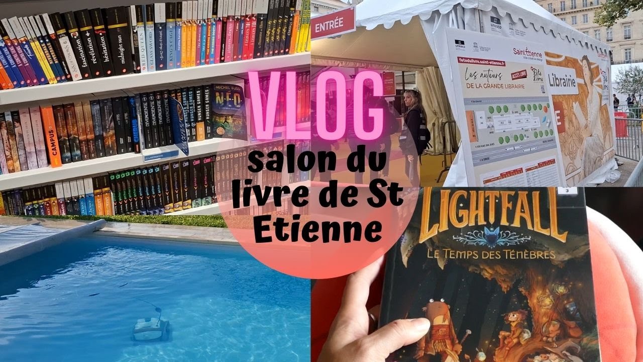 [VLOG] salon du livre de Saint Étienne