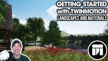 Getting Started RENDERING IN TWINMOTION (EP 3) - Sculpting Landscapes and Landscape Materials