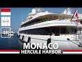 Walking in MONACO 2 🇲🇨【4K】Port Hercule • Harbor of Monaco