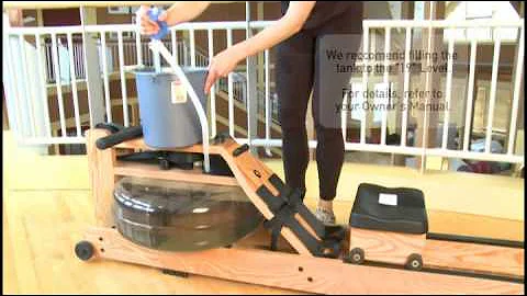 Elite Fitness | WaterRower - Filling the Tank