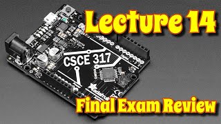 CSCE 317 Spring 2022 Lecture 14:  Final Exam Review