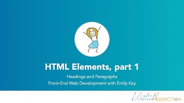 HTML elements, part 1