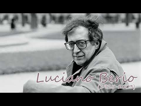 [소듣소듣] 루치아노 베리오(Luciano Berio, 1925-2003)