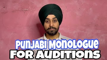 Monologue Act In Punjabi | Punjabi Monologue Script | Punjabi Audition | Acting | Kulpreet Sahni