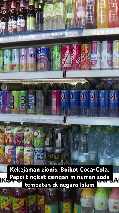 Kekejaman zionis: Boikot Coca-Cola, Pepsi tingkat saingan minuman soda tempatan di negara Islam