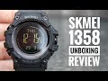 Skmei 1358 Compass, Altimeter, Barometer, Thermometer etc unboxing