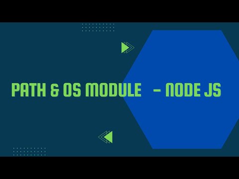 Node-JS Path &