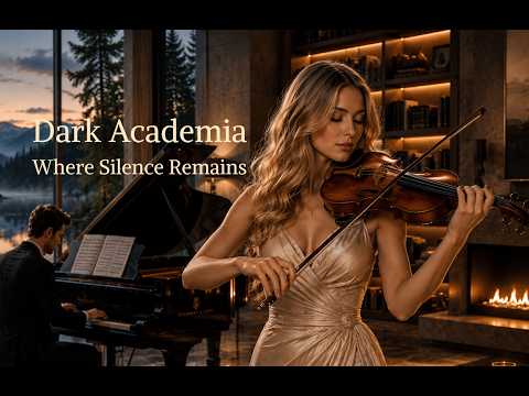 Dark Academia Violin & Piano — 4 Hours of Melancholic Music for Study & Quiet Reflection, Late Night