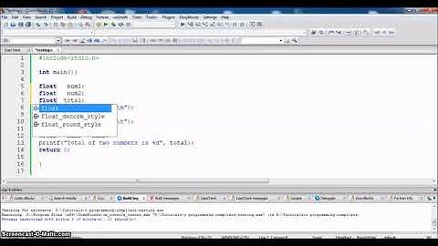 C Program to add two decimal numbers [Lecture -09] | C Language Tutorial