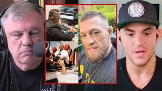 Dustin Poirier on Conor McGregor Excuses, Leg Break - Teddy Atlas Interview Clip