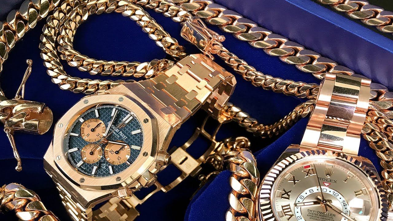 cuban link rolex