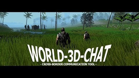 World-3D-Chat for unity and WebGL(English ver)