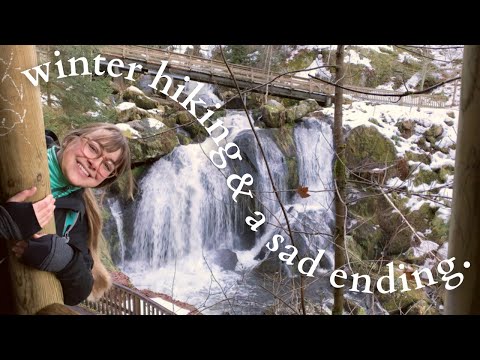 WINTER HIKING IN GERMANY & a sad ending about Christmas | living abroad in Germany 🇩🇪