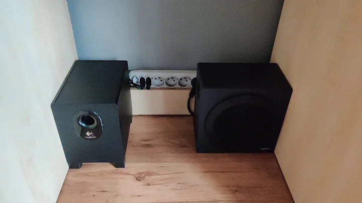 Logitech z333, Logitech z313 BASS TEST