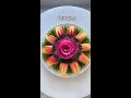 Top Chefs Teach You How to Use a Flower Roll to Make an Atmospheric Water Platter#topchef #plate image