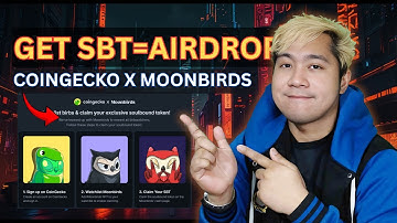 Coingecko X MoonBirds AIRDROP Full Guide Tutorial (Potential)