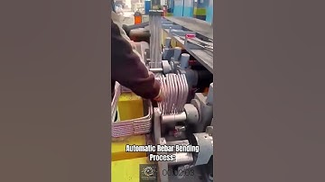 Automatic Rebar Bending Process: Fast and Precise!