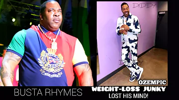 BUSTA RHYMES Hooked on Weight-Loss Drug OZEMPIC at 52yrs Old? 50CENT Responds to DIDDY's Son!