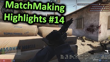 CS:GO MatchMaking Highlights #14 | Funsies, Fails, And Frags!