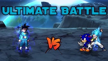 Goku Daishinkan VS Shadic (all form) & Gogeta (all form) in Jump Force Mugen 🔥