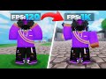 This is how you can get the most fps in roblox bedwars