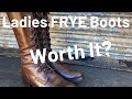Ladies frye boots get a resole  are they worth the money