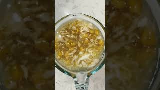 Winter spatial chicken-corn soup#delicious #yummy #homemade #enjoying #satisfying #satisfyingvideo