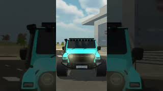 #INDIAN VEHICLES SIMULATOR 3D #trending  #video #short #short trending ".   modified thar 🚗⚜️.