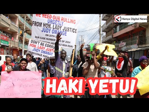 LIVE Protests Erupt In Nairobi S Umoja 2 Estate As Residents Light Bonfire S Defend Their Market