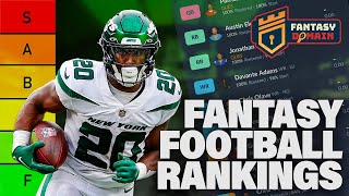 Top 24 RUNNING BACK Rankings And Tiers - PPR Fantasy Football 2023