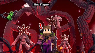 THE MIND FLAYER TOOK OVER OUR MINECRAFT WORLD! (Upside Down) | Stranger Things In Minecraft