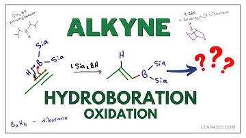 Alkyne Hydroboration Oxidation Reaction and Mechanism