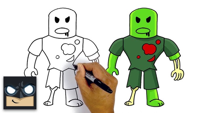 Roblox noobs meet roblox and builderman Magely - Illustrations ART street