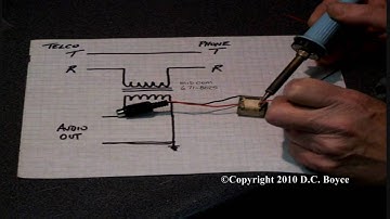 Telephone Line Audio Tap