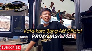 Story Wa Bus Primajasa || Kata-kata Bang Afif Official