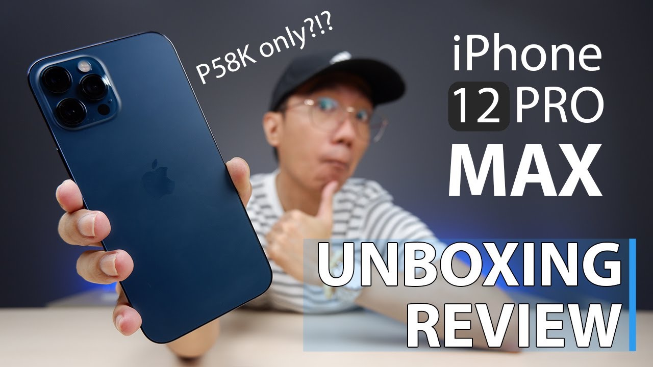 IPhone 12 Pro Max (Pacific Blue) Unboxing and Quick Review (PHILIPPINES